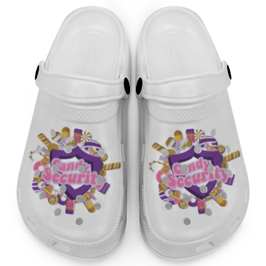 Candy Security Kids Parents Matching Birthday Clogs
