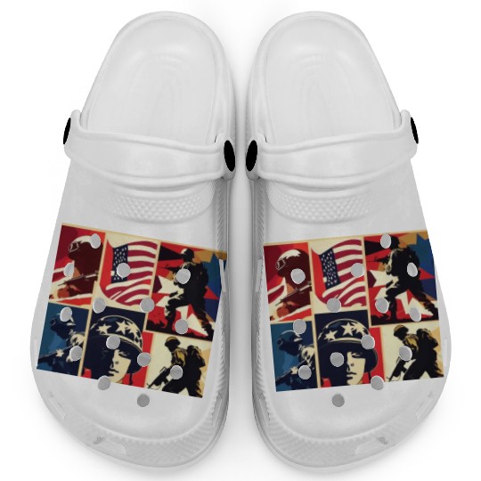 Memorial Day 6 Clogs