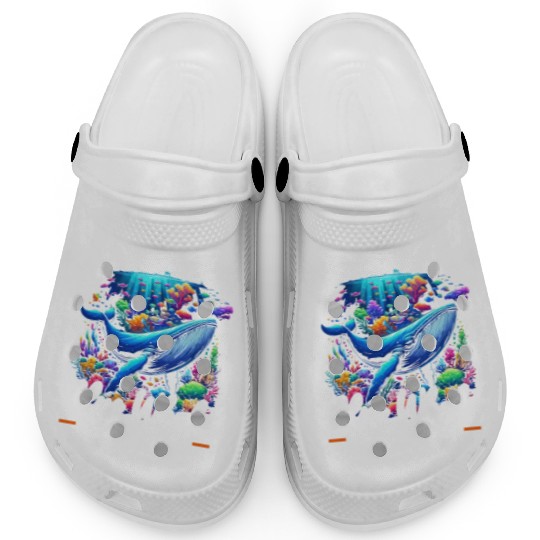 Endangered Species Blue Whale Animal Rights Clogs