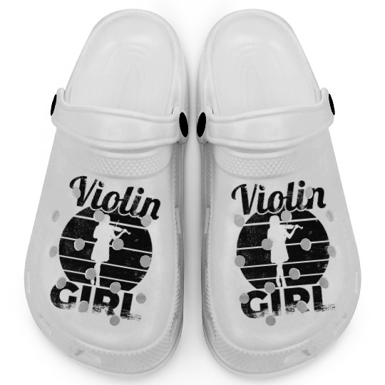 Violin Girl Clogs