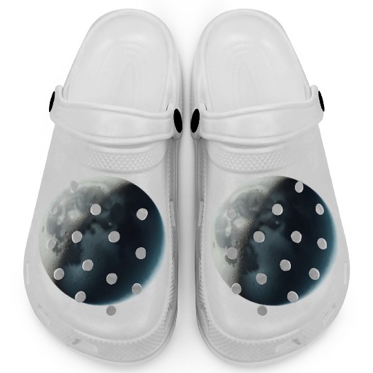 Waxing Crescent Moon Clogs