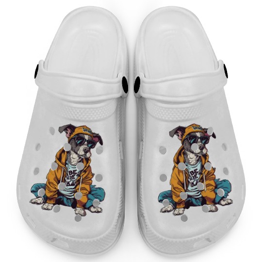 Street-Style Schnauzer Clogs