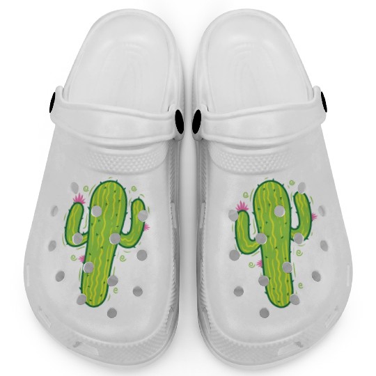 classic Desert Cactus Plant Clogs