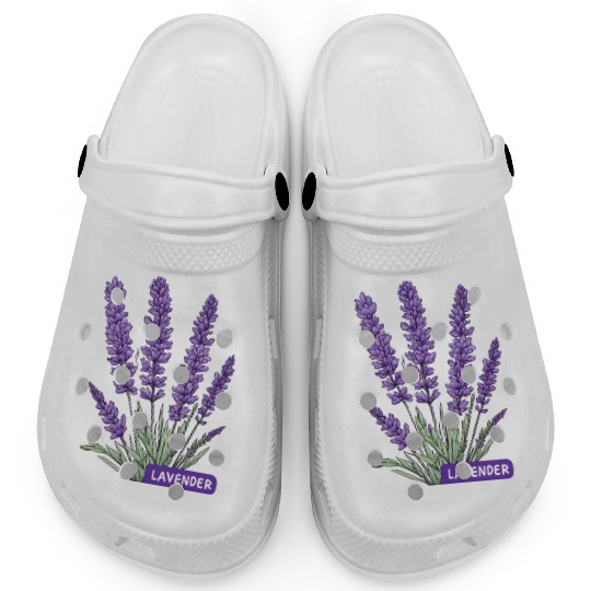 Lavender - Pot Label Clogs