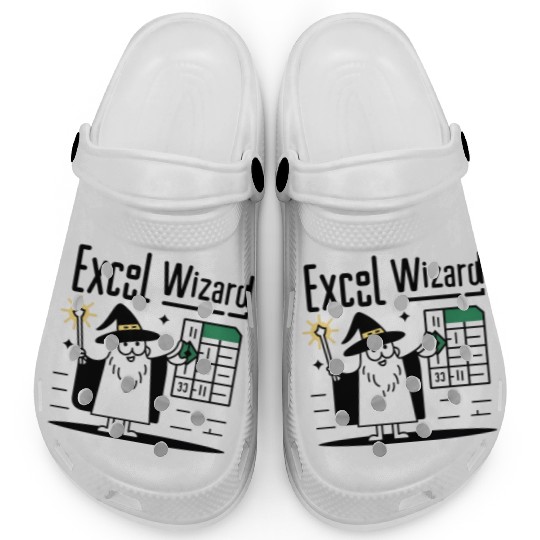 excel wizad funny accountant, bookkeeper and audit Clogs