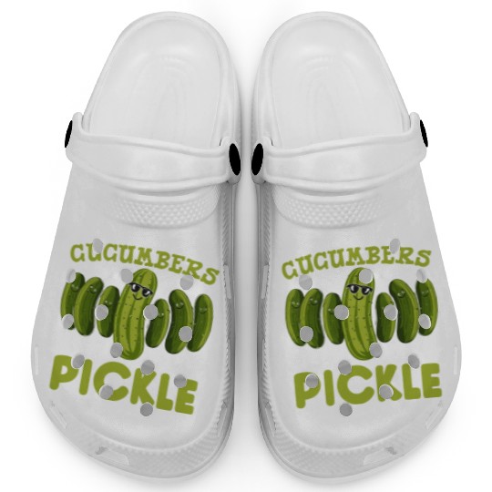 Pickle Lover Funny Pickle Dill pickle Pickled Clogs