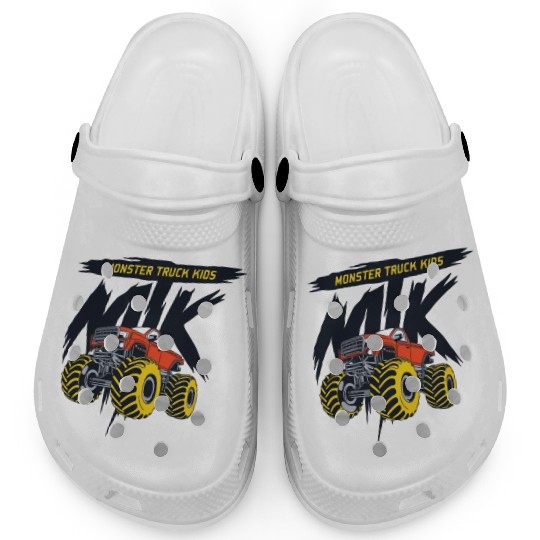 monster trucks kids Clogs