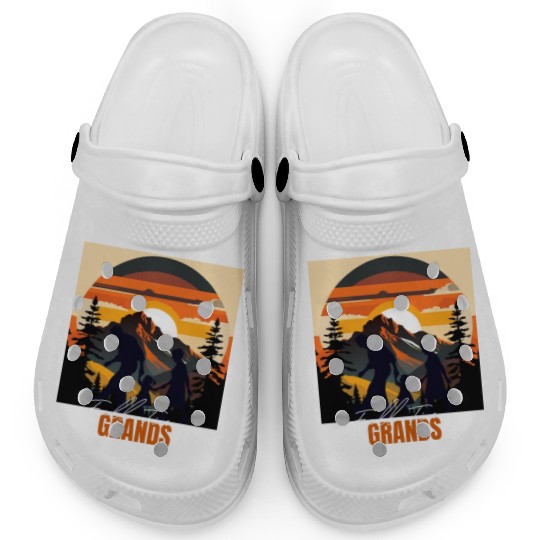 Full time Grands - Funny Grandparents Clogs