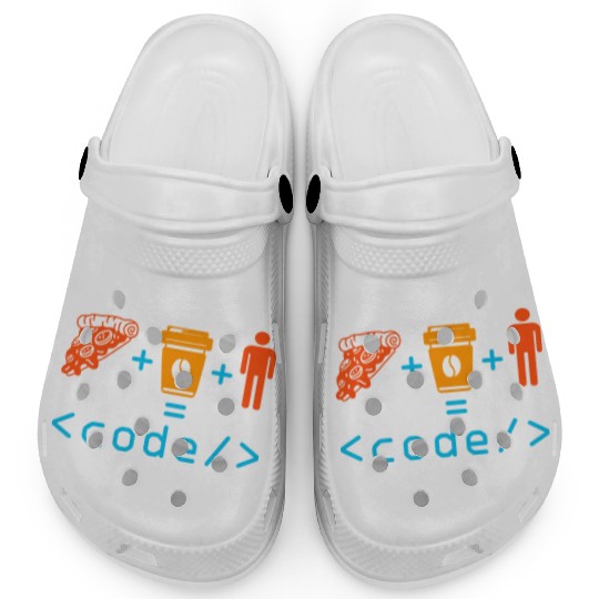 Programmer Coder Computer Nerd Geek Coding Funny Clogs