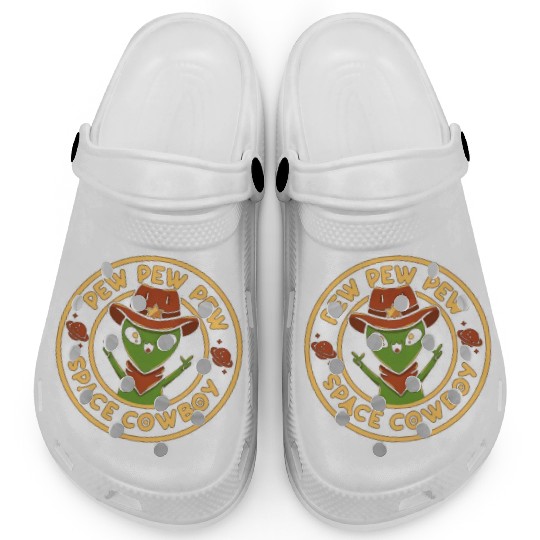 Pew pew pew space cowboy Clogs