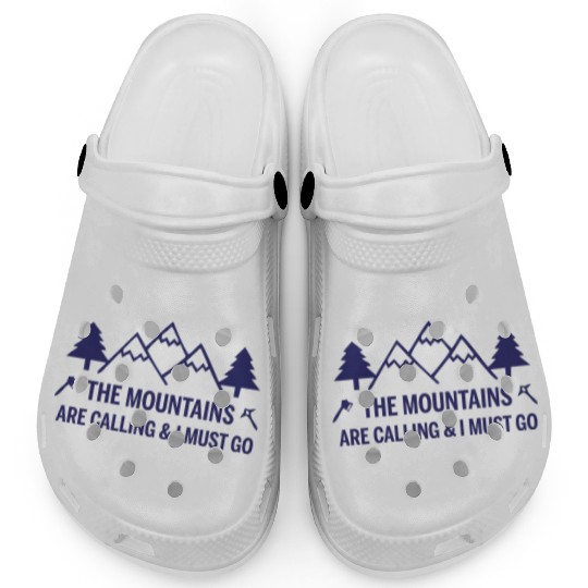 The Mountains are Calling and I Must Go Clogs