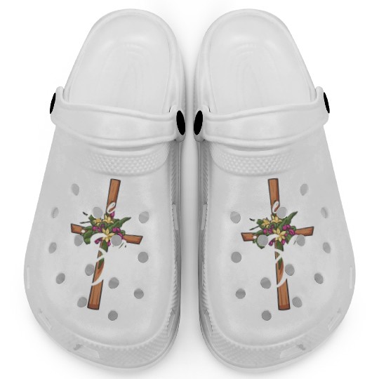 He Is Risen Matthew 28:6 Christian Jesus Is Risen Clogs