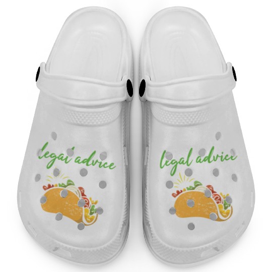 Tacolover law student lawyer Clogs