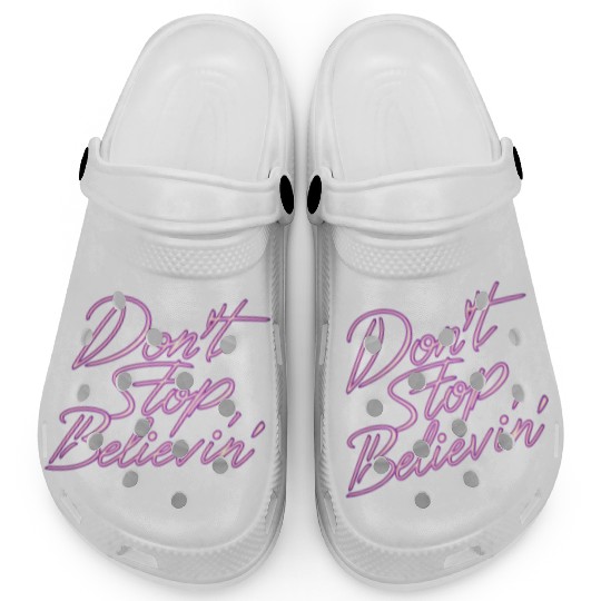 Don t Stop Believin Clogs