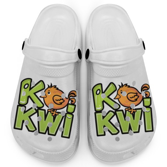 Kiwi Bird Cartoon Clogs