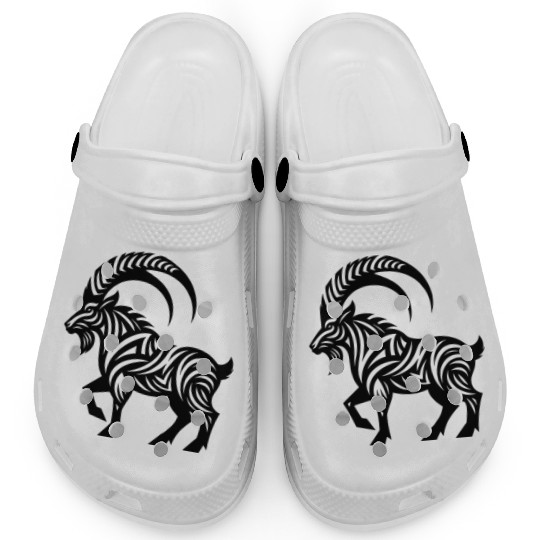 Capricorn Tattoo Style Clogs