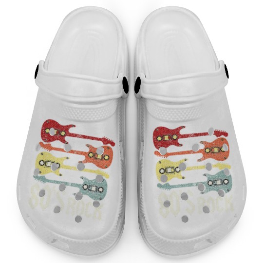 80s Rock Band Guitar Cassette Tape 1980s Clogs