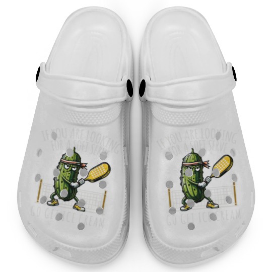 Funny Pickleball Player Paddleball Lover Clogs