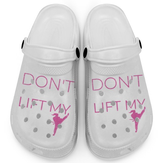 Funny karate girl martial arts Clogs