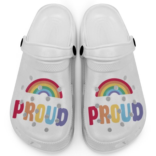 LGBTQ Rights Pride Month Clogs