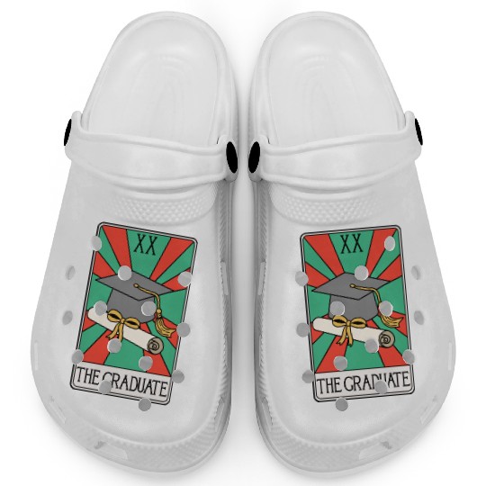 The Graduate - Funny Tarot Card Clogs