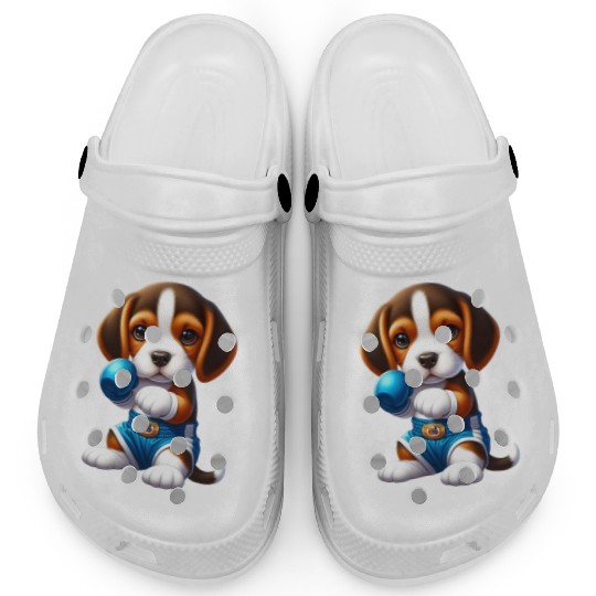 Muay Thai Beagle Clogs