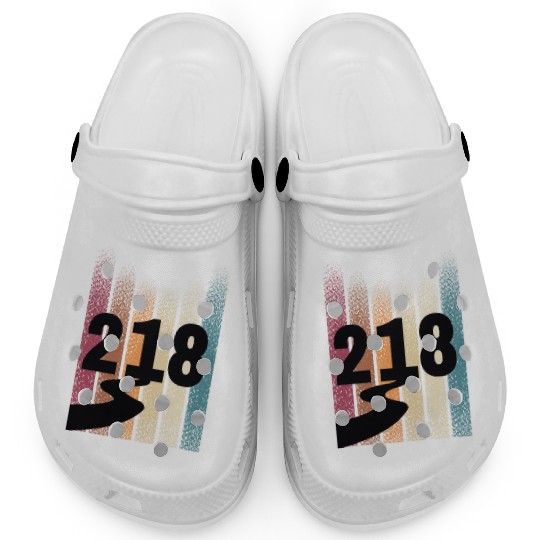 218 Area Code Retro Minnesota Duluth Clogs