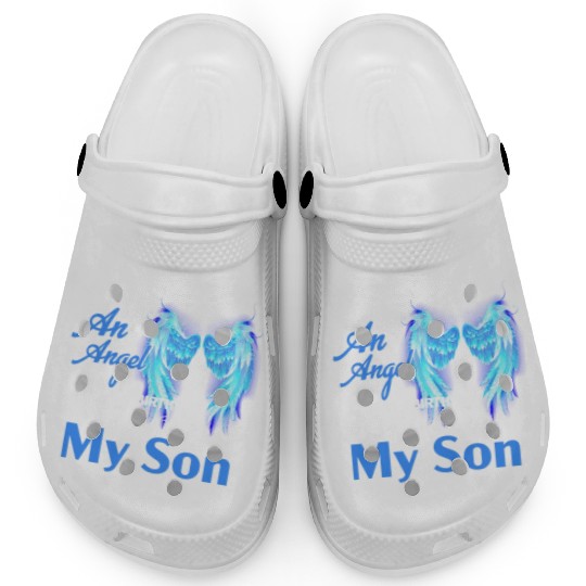 Had An Angel Bit I Gave Birth To One My Son Clogs
