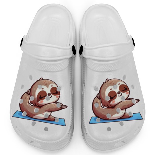 Sloth Yoga & Gymnastics Poses Clogs