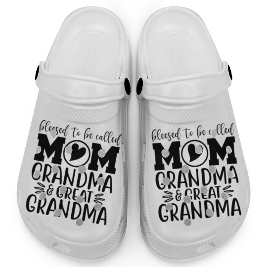 Blessed To Be Called Mom Grandma Clogs