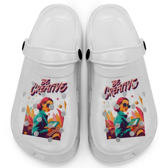 "Be Creative" Clogs Can Spark Endless Inspiration