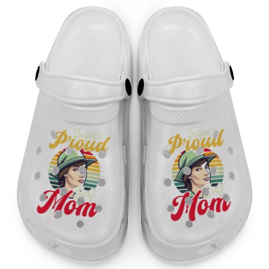 Golfing Mom Super Proud Golf Mom Clogs