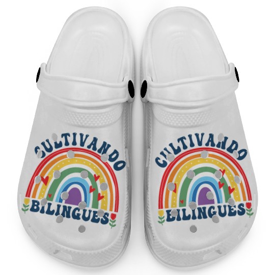 Cultivando Bilingües Spanish Teacher Clogs