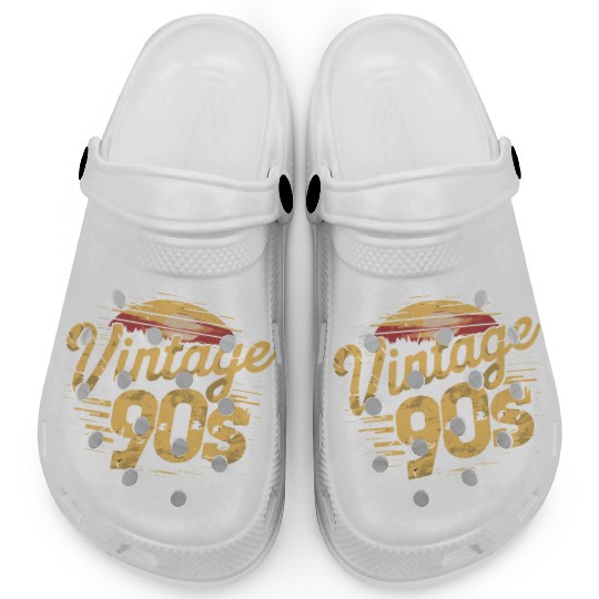 Nostalgic Vintage 90s Sunset For all, who Love Clogs