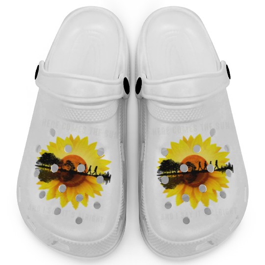 Here Comes The Sun And I Say It's Alright Guitar Clogs
