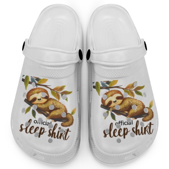 Official sleep Clogs & Sleeping Sloth Baby