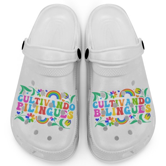 Cultivando Bilingües Spanish Teacher Clogs