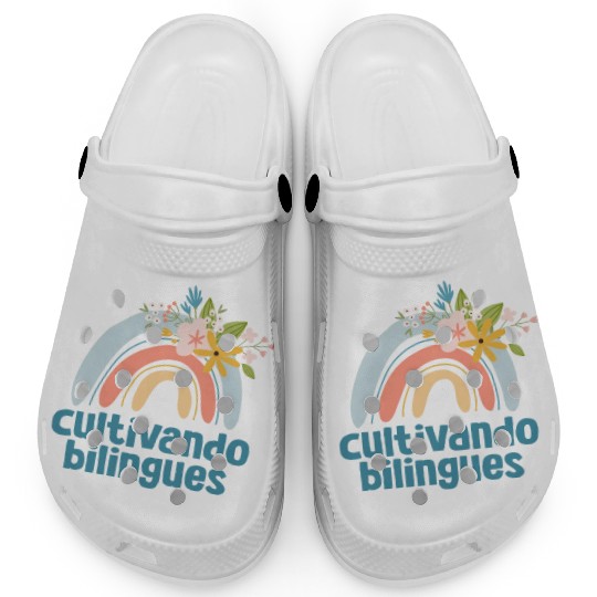 Cultivando Bilingües Spanish Teacher Clogs