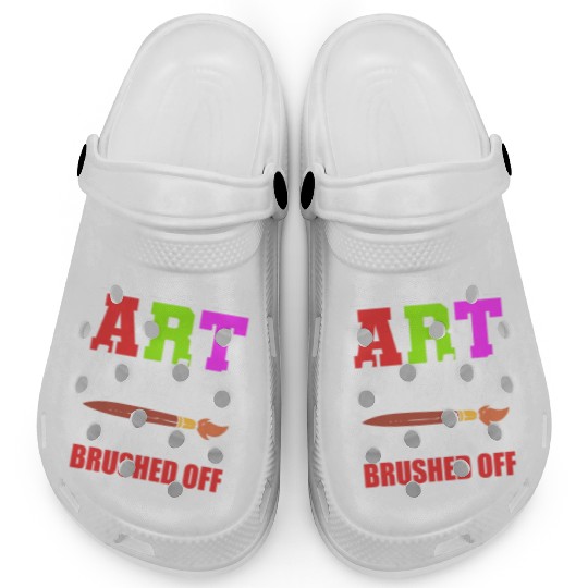 Funny Art Teacher Art Critic Clogs