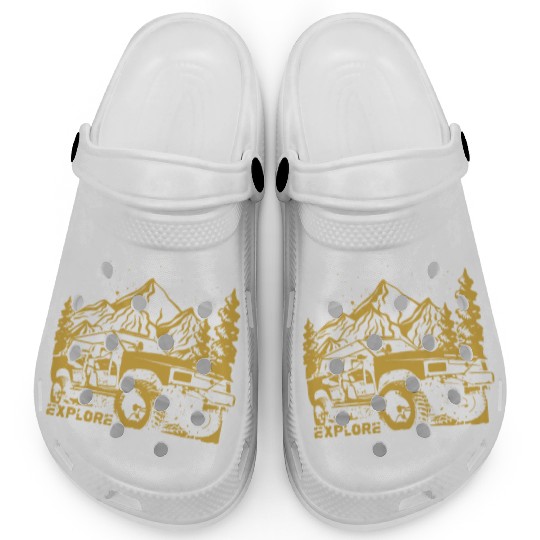 Jeep Car and Nature Mount Clogs