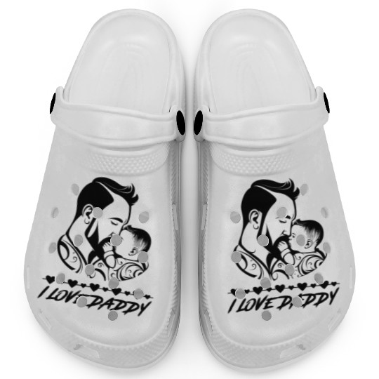 I Love Daddy Clogs - Show Dad You Care