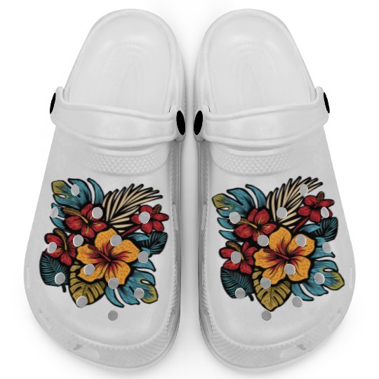 Hibiscus Clogs