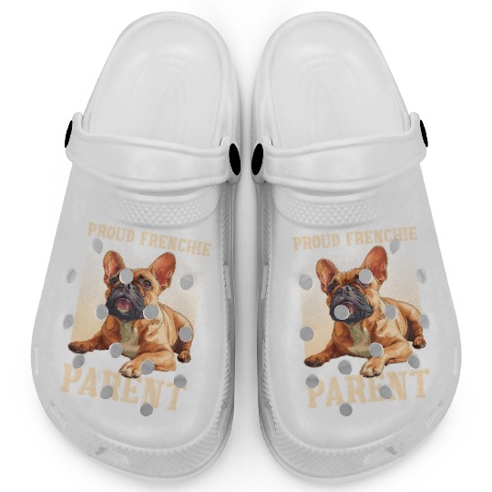 French Bulldog Proud Frenchie Parent Owner Clogs