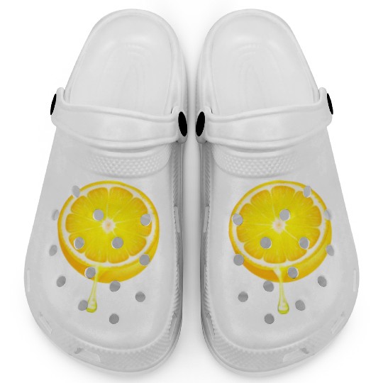Citrus - Fruits - Orange - Lime - Grapefruit - Lem Clogs