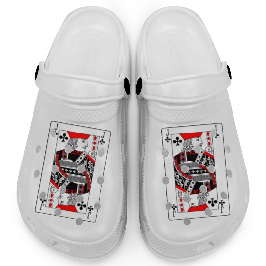 Jack Playing card clover Clogs