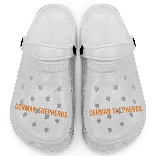 German Shepherd HEART BEAT German Shepherds Clogs
