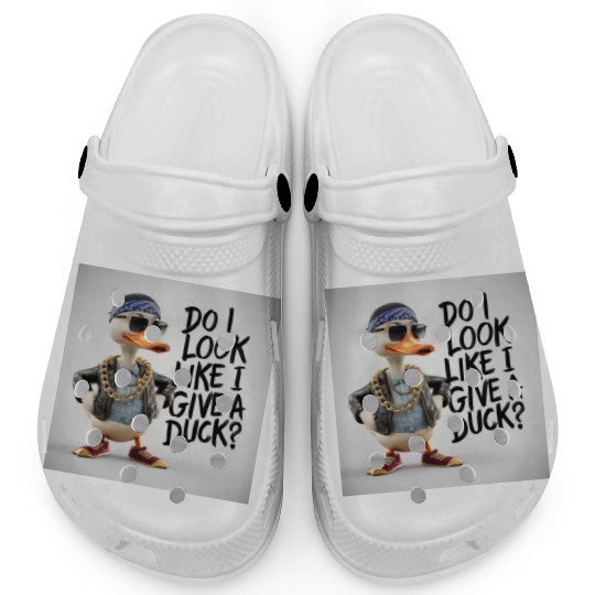 Do I Look Like I give a Duck Clogs
