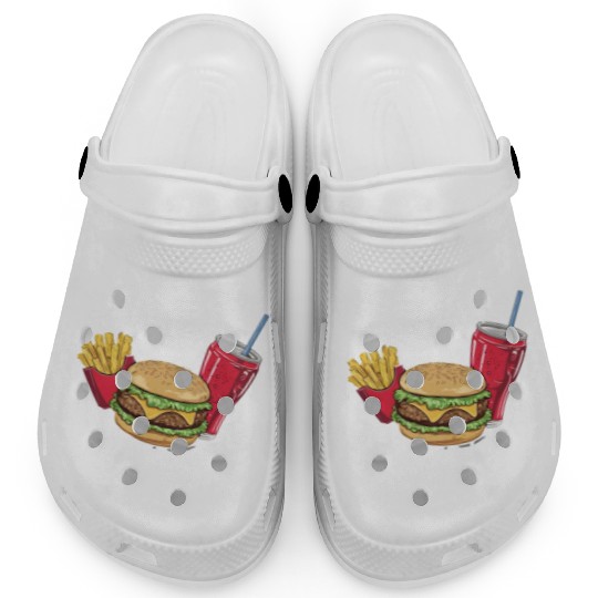 Best Day Ever Fast Food Enthusiast Treat Clogs