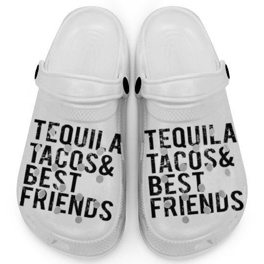 Cinco De Mayo Tequila Tacos Best Friends Drinking Clogs