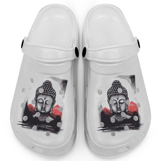 Japan Red Sun: Chilling Buddha Clogs